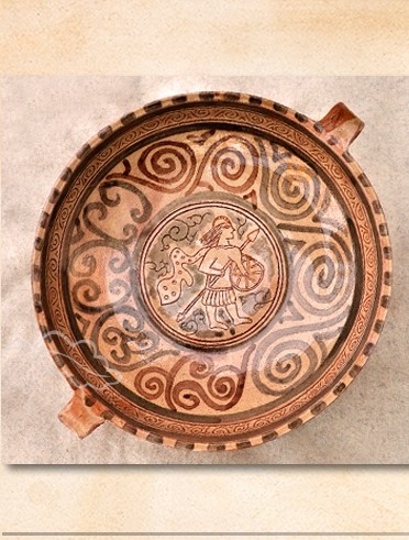 Misa bizantyjska z wojownikiem w12